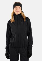 Odlo Zeroweight Windproof X Warm Langlaufjacke für Damen - Skilanglauf - schwarz, S