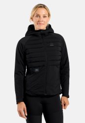 Odlo I-Thermic Isolationsweste für Damen - Wandern, Casual Comfort - schwarz, XL
