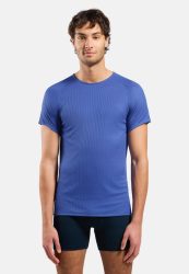 Odlo Active Light Base Layer T-Shirt für Herren - Wandern, Training - blau, M