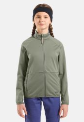 Odlo Essential Warm Langlaufjacke für Kinder - Skilanglauf - grün, 152