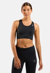 Odlo Seamless Medium Ceramicool Sport BH für Damen - Training, Running - schwarz, XS