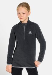 Odlo Roy Stripe Mid Layer Half-Zip für Kinder - Wandern - grau, 128