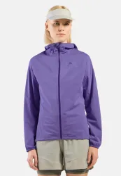 Odlo X-Alp Waterproof Laufjacke für Damen - Trail Running, Wandern - lila, L