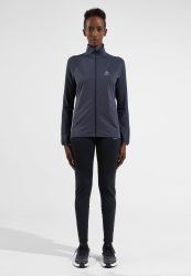 Odlo Zeroweight Warm Hybrid Laufjacke für Damen - Running - blau, XL
