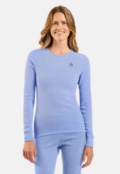 Odlo Active Warm Base Layer Shirt für Damen - Wandern, Ski & Snow - blau, XXL