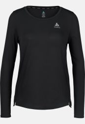 Odlo Zeroweight Chill-Tec Langarm-Laufshirt für Damen - Trail Running, Running - schwarz, XS