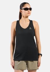 Odlo Essential Lauf-Tank für Damen - Training, Running - schwarz, S