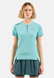 Odlo X-Alp Trail Lauf-T-Shirt für Damen - Trail Running, Running - blau, XL