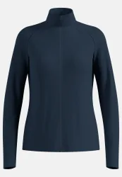 Odlo Essential Warm Mid Layer Full-Zip für Damen - Wandern, Ski & Snow - marineblau, XS