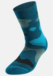 Odlo Merino Warm Ski Skisocken für Kinder - Ski & Snow - marineblau, 34-36