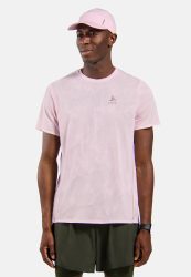 Odlo Zeroweight Engineered Chill-Tec Lauf-T-Shirt für Herren - Training, Running - pink, M