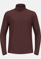 Odlo Berra Mid Layer Full-Zip für Herren - Wandern, Ski & Snow - maron, L
