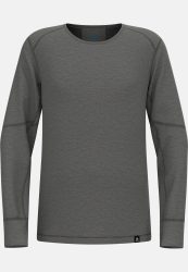 Odlo Active X-Warm Base Layer Shirt für Kinder - Ski & Snow - grau, 116
