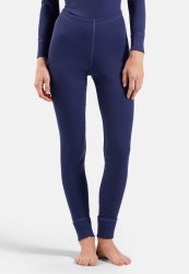 Odlo Active Warm Base Layer Tights für Damen - Wandern, Ski & Snow - lila, M
