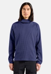 Odlo Cubic Hoodie für Herren - Wandern, Training - lila, L