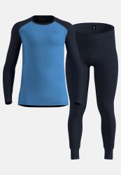 Odlo Active Warm Special Set Base Layer Set für Herren - Wandern, Ski & Snow - marineblau, XL