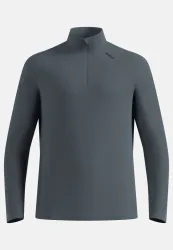 Odlo Rigi Mid Layer Half-Zip für Herren - Wandern, Ski & Snow - grau, L