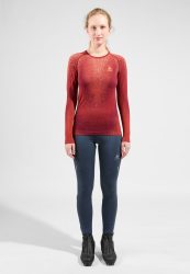 Odlo Ceramiwarm Langlauftights für Damen - Skilanglauf - blau, XS