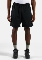 Odlo Essential Cargo Baggy Shorts für Herren - Wandern, Casual Comfort - schwarz, XL