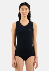 Odlo Merino 160 Base Layer Tank für Damen - Wandern, Radsport - schwarz, XL