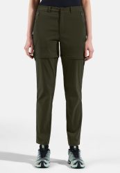 Odlo Ascent Light Zip-Off Wanderhose für Damen - Wandern - grün, 36