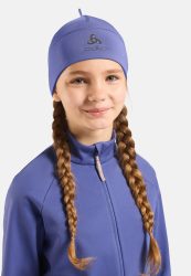 Odlo Polyknit Warm Mütze für Kinder - Skilanglauf, Radsport - lila, OneSize