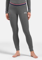 Odlo Active Warm Originals Base Layer Tights für Damen - Wandern, Ski & Snow - grau, L