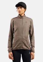 Odlo Essential Insulator Hybrid Laufjacke für Damen - Running - beige, S