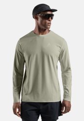 Odlo Zeroweight Chill-Tec Langarm-Laufshirt für Herren - Training, Running - grün, XL
