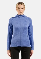 Odlo Tencia Hoodie Full-Zip für Damen - Wandern - lila, S
