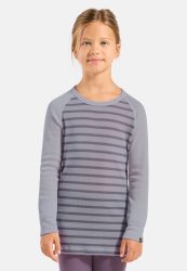 Odlo Active Warm Stripes Base Layer Shirt für Kinder - Wandern, Ski & Snow - , 104