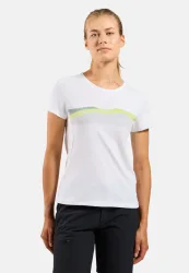 Odlo F-Dry Ridgeline T-Shirt für Damen - Wandern - weiss, M