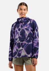 Odlo Zeroweight Print Laufjacke für Damen - Running - lila, S