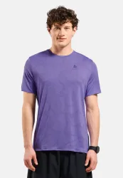 Odlo Zeroweight Engineered Chill-Tec Lauf-T-Shirt für Herren - Training, Running - lila, XL