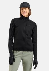 Odlo Zeroweight Elite Windproof Langlaufjacke für Damen - Skilanglauf - schwarz, XL