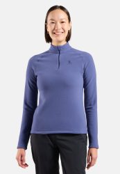 Odlo Rigi Mid Layer Half-Zip für Damen - Wandern, Ski & Snow - lila, XS
