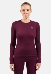 Odlo Active Warm Base layer Set für Damen - Wandern, Ski & Snow - lila, M
