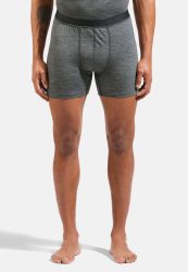 Odlo Merino 160 Boxershorts für Herren - Wandern, Ski & Snow - grau, M