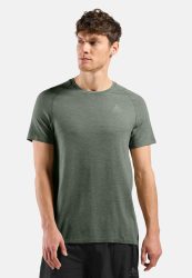 Odlo Essential Seamless Lauf-T-Shirt für Herren - Training, Running - grün, XXL