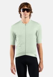 Odlo Zeroweight Pro Rad-Shirt Full-Zip für Herren - Radsport - grün, S