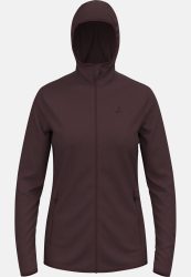 Odlo Roy Hoodie Full-Zip für Damen - Wandern - maron, S