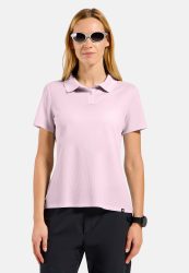 Odlo Cubic Light Poloshirt für Damen - Wandern, Casual Comfort - pink, S
