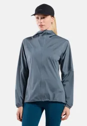 Odlo X-Alp Waterproof Laufjacke für Damen - Trail Running, Wandern - grau, XL