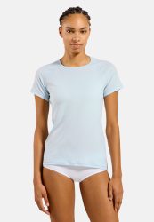 Odlo Active Light Base Layer T-Shirt für Damen - Wandern, Training - blau, L