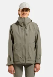 Odlo Ascent 3L Waterproof Jacke für Damen - Wandern, Ski & Snow - grün, XL