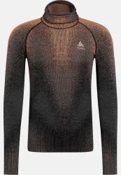 Odlo Blackcomb Base Layer mit Gesichtsmaske für Herren - Skilanglauf, Ski & Snow - maron, S