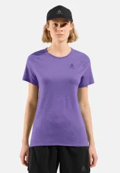 Odlo X-Alp 115 Lauf-T-Shirt für Damen - Trail Running, Wandern - lila, L