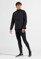 Odlo Zeroweight Pro Warm Reflect Laufjacke für Herren - Running - schwarz, L