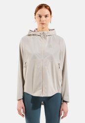 Odlo Active 365 Laufjacke für Damen - Training, Running - beige, M