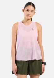 Odlo Zeroweight Engineered Chill-Tec Lauf-Tank für Damen - Training, Running - pink, M